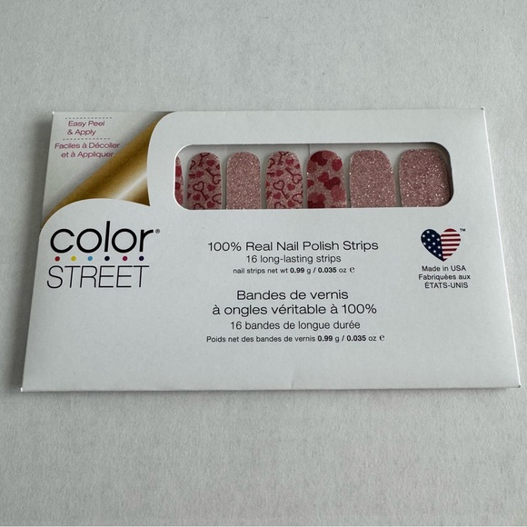 *Retired* Color Street: It’s a Key-per | Valentine’s Day Pink Heart Rose Gold - Picture 3 of 16